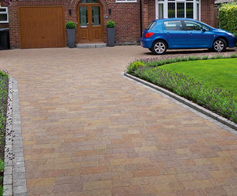 block paving driveway